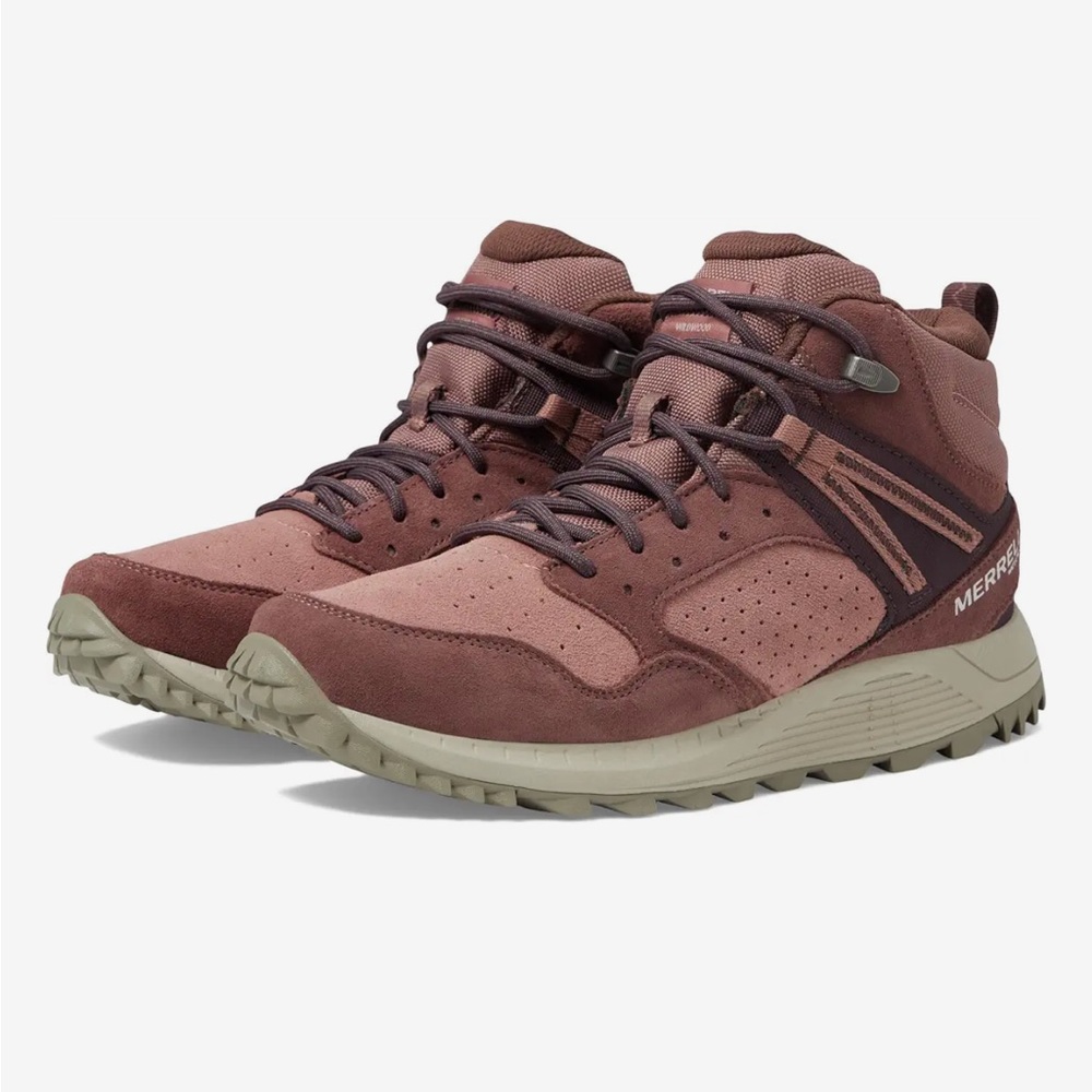 Merrell Women's Pink and Brown Athletic Shoes
